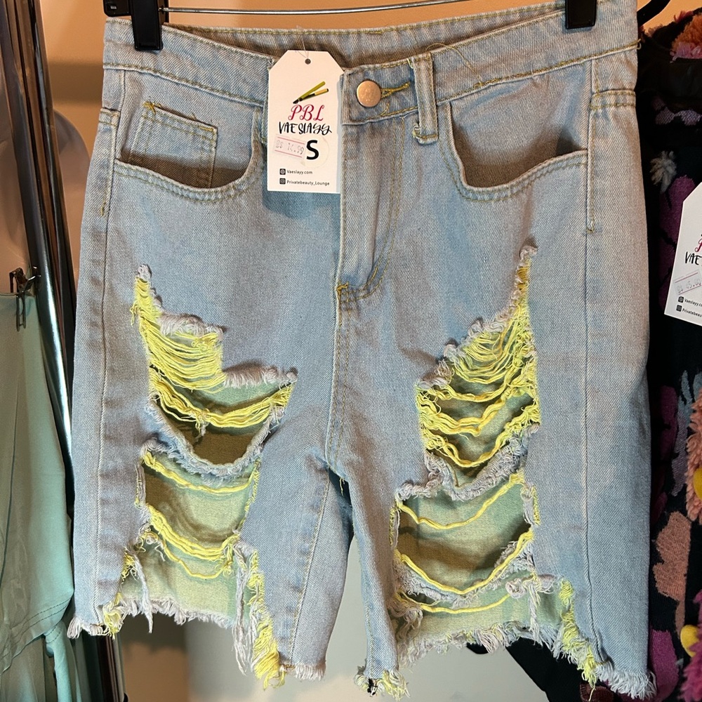 Destroyed shorts